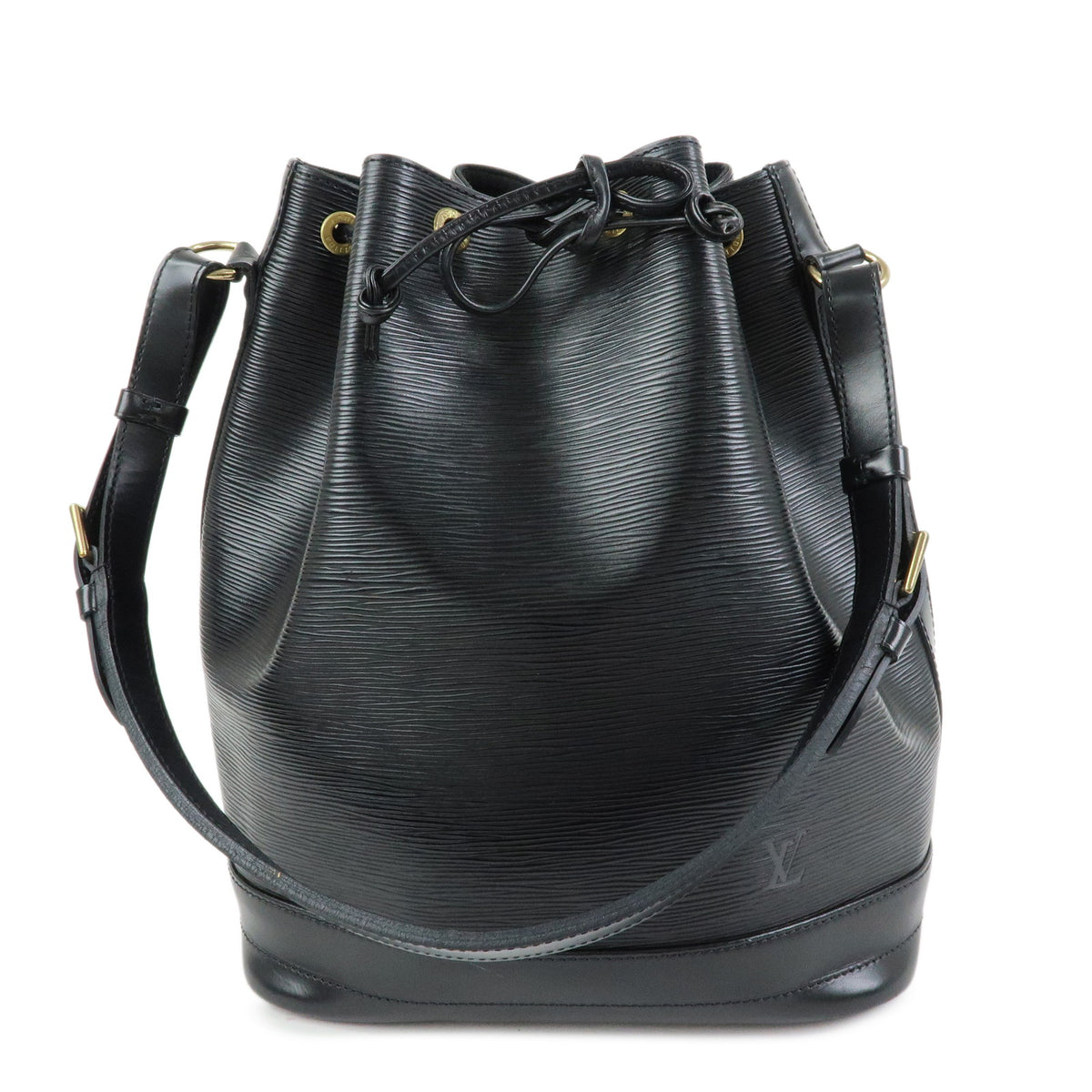 Louis Vuitton Epi Noe Leather Shoulder Bag Hand Bag Noir Black M59002