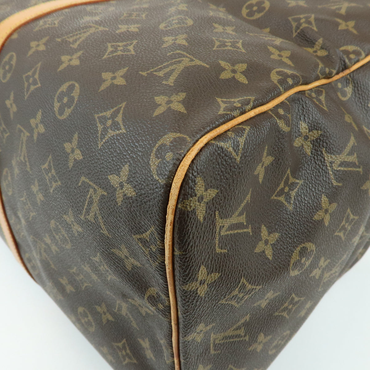 Louis Vuitton Monogram Sac Souple 55 Boston Bag Brown M41622