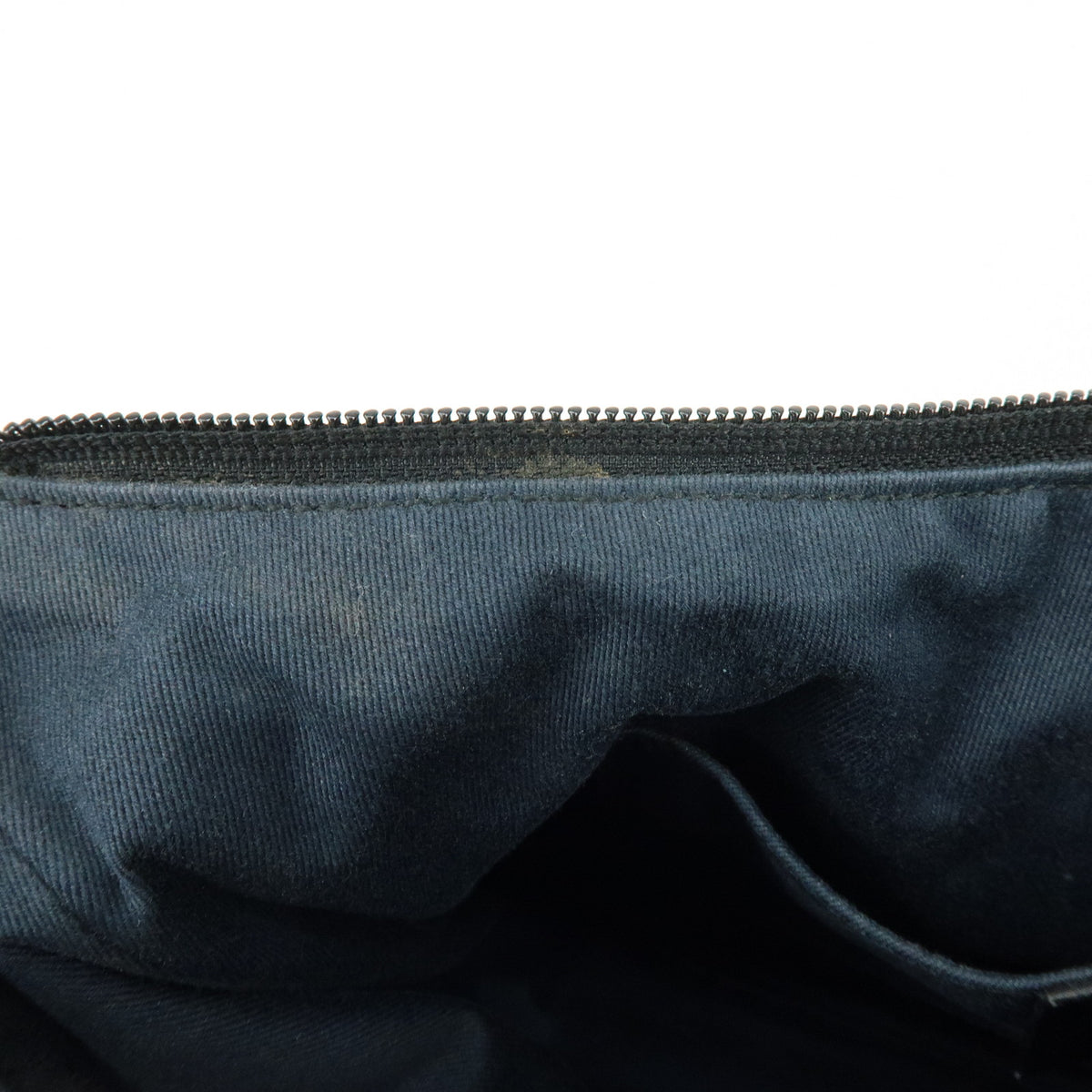 GUCCI GG Denim Leather Hand Bag Shoulder Bag Black 32160