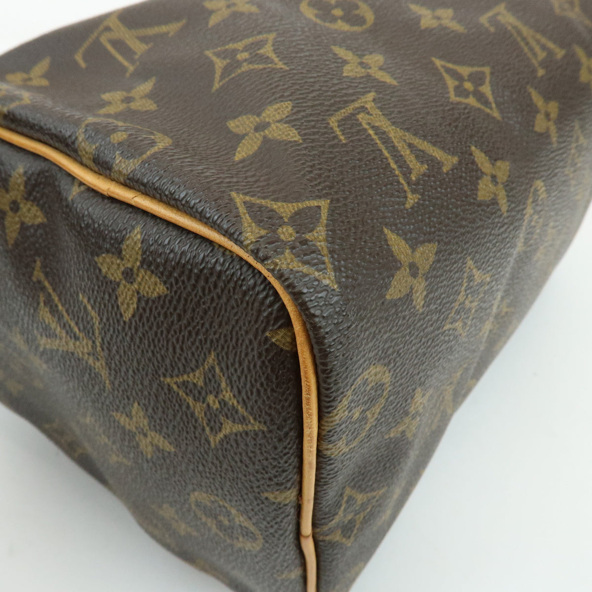 Louis Vuitton Monogram Speedy 25 Boston Bag Hand Bag Brown M41528