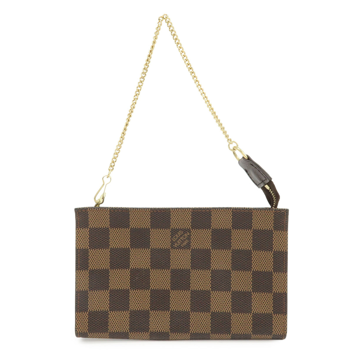 Louis Vuitton Damier Ebene Pouch for Marais Bag Brown