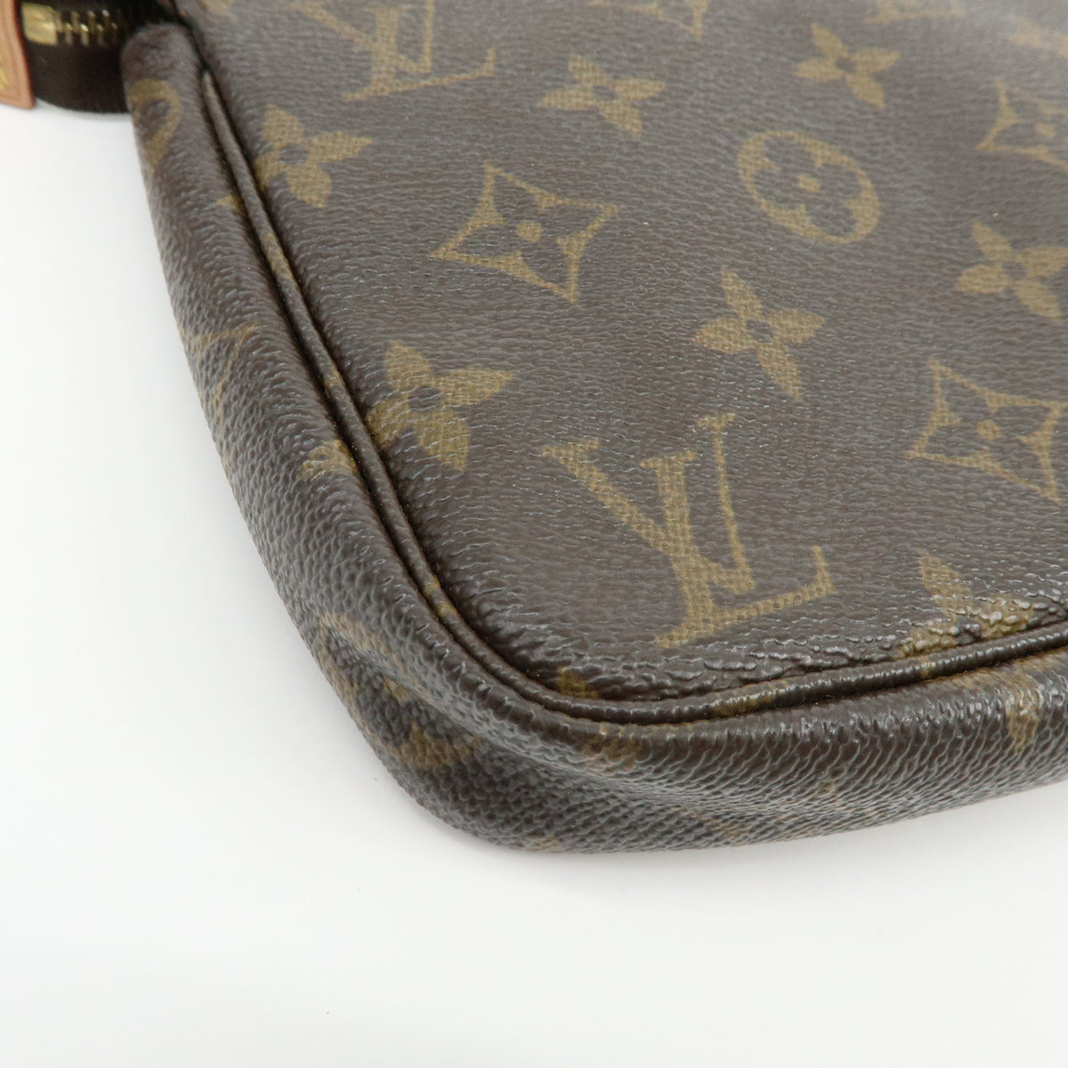 Louis Vuitton Monogram Pochette Accessoires Pouch Hand Bag M51980