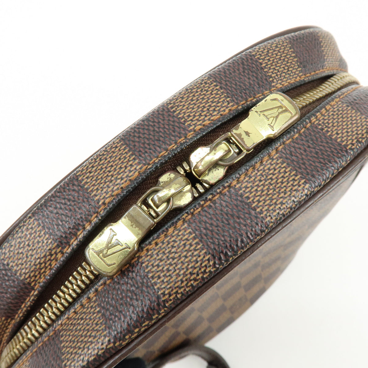Louis Vuitton Damier Ipanema PM Shoulder Bag Damier Ebene N51294