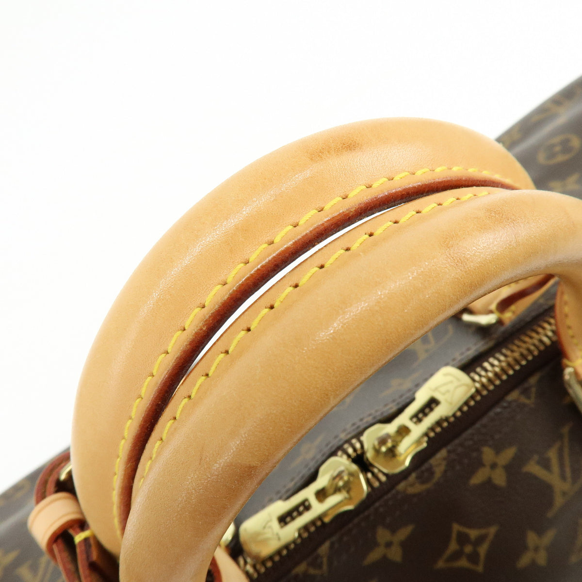 Louis Vuitton Monogram Keep All Bandouliere 50 Boston Bag Brown M41416