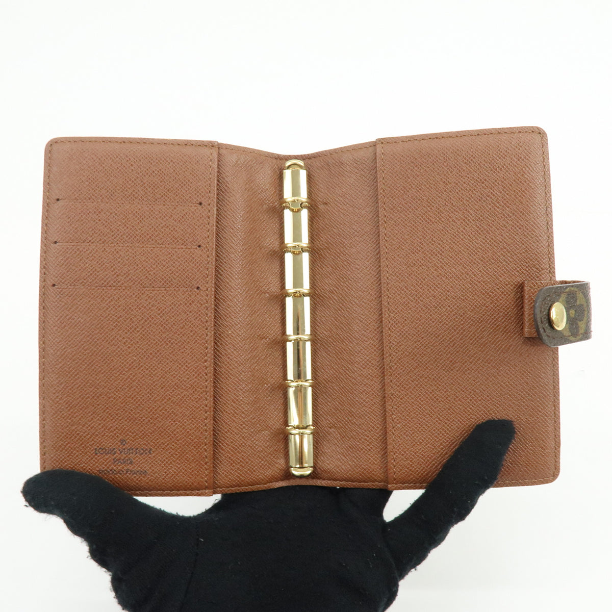 Louis Vuitton Monogram Agenda PM Planner Cover Brown R20005