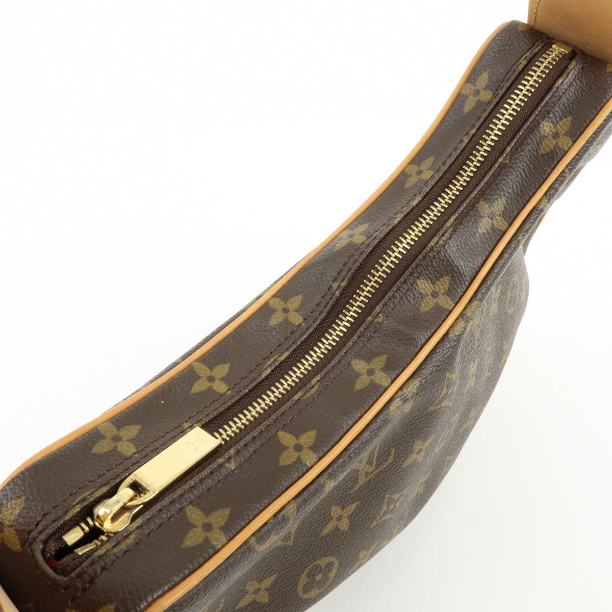 Louis Vuitton Monogram Croissant MM Shoulder Bag Brown M51512