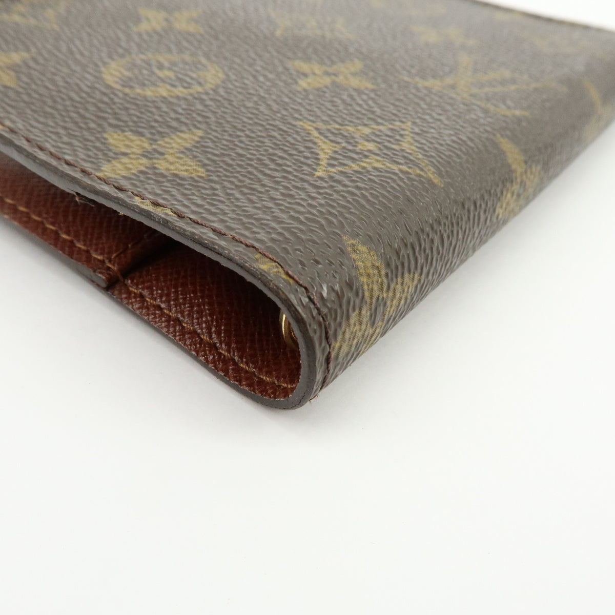 Louis Vuitton Monogram Agenda PM Planner Cover Brown R20005