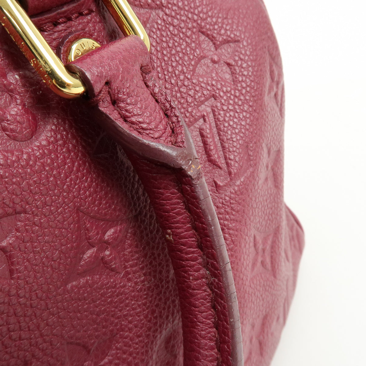 Louis Vuitton Monogram Empreinte Speedy Bandouliere 25 Aurore M40764