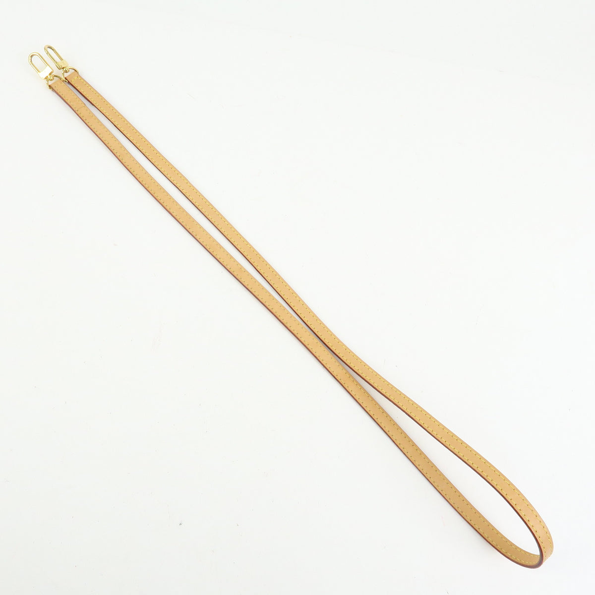 Louis Vuitton Nume Leather Shoulder Strap 120cm Natural J00145