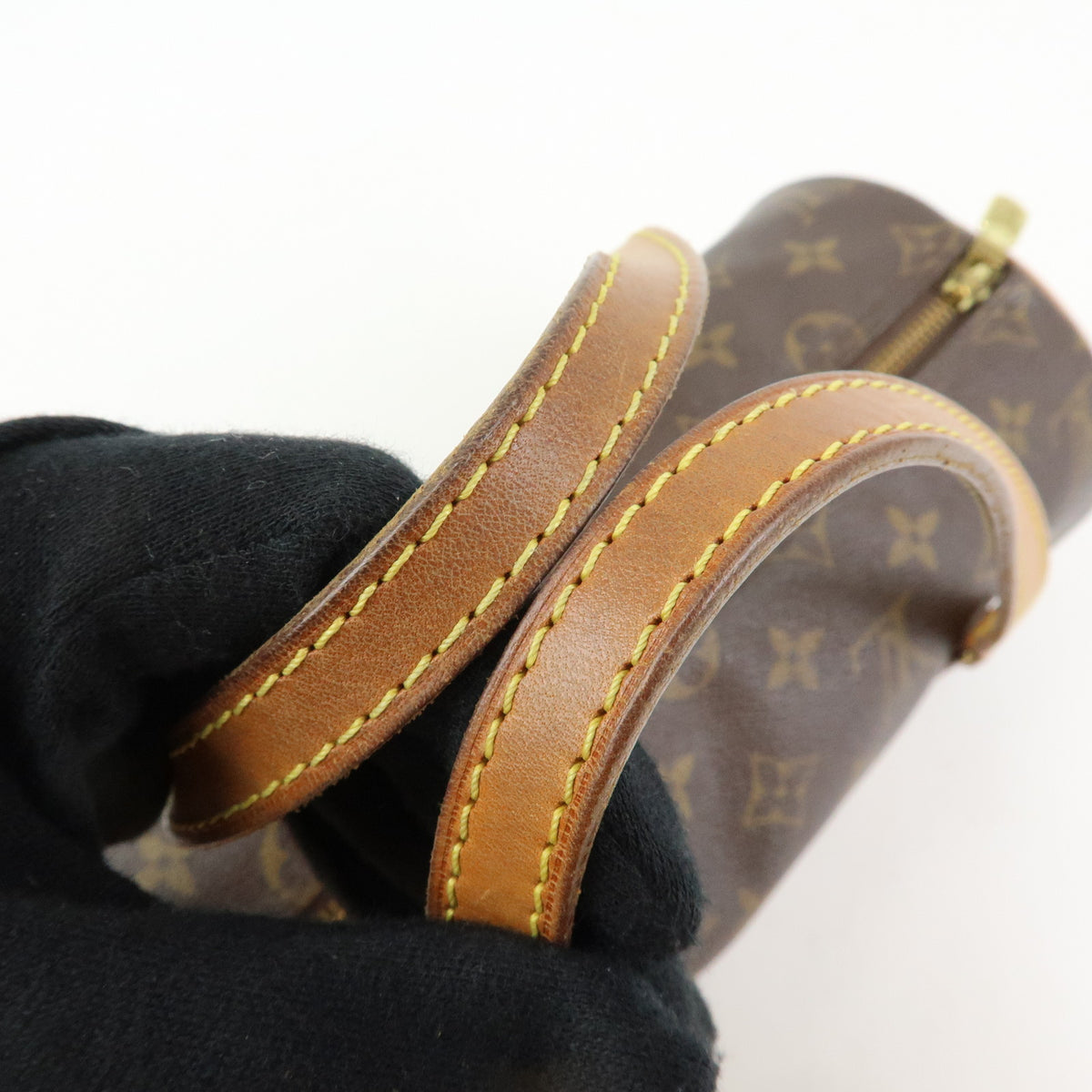 Louis Vuitton Monogram Papillon 26 Hand Bag Brown M51386