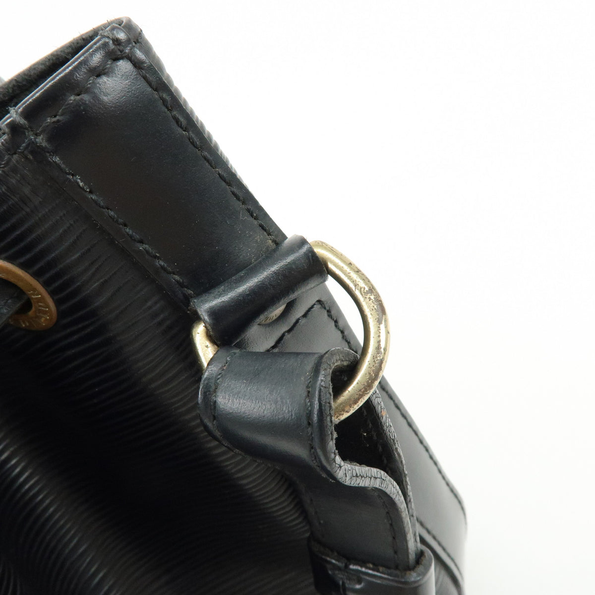 Louis Vuitton Epi Leather Petit Noe Shoulder Bag Noir Black M59012