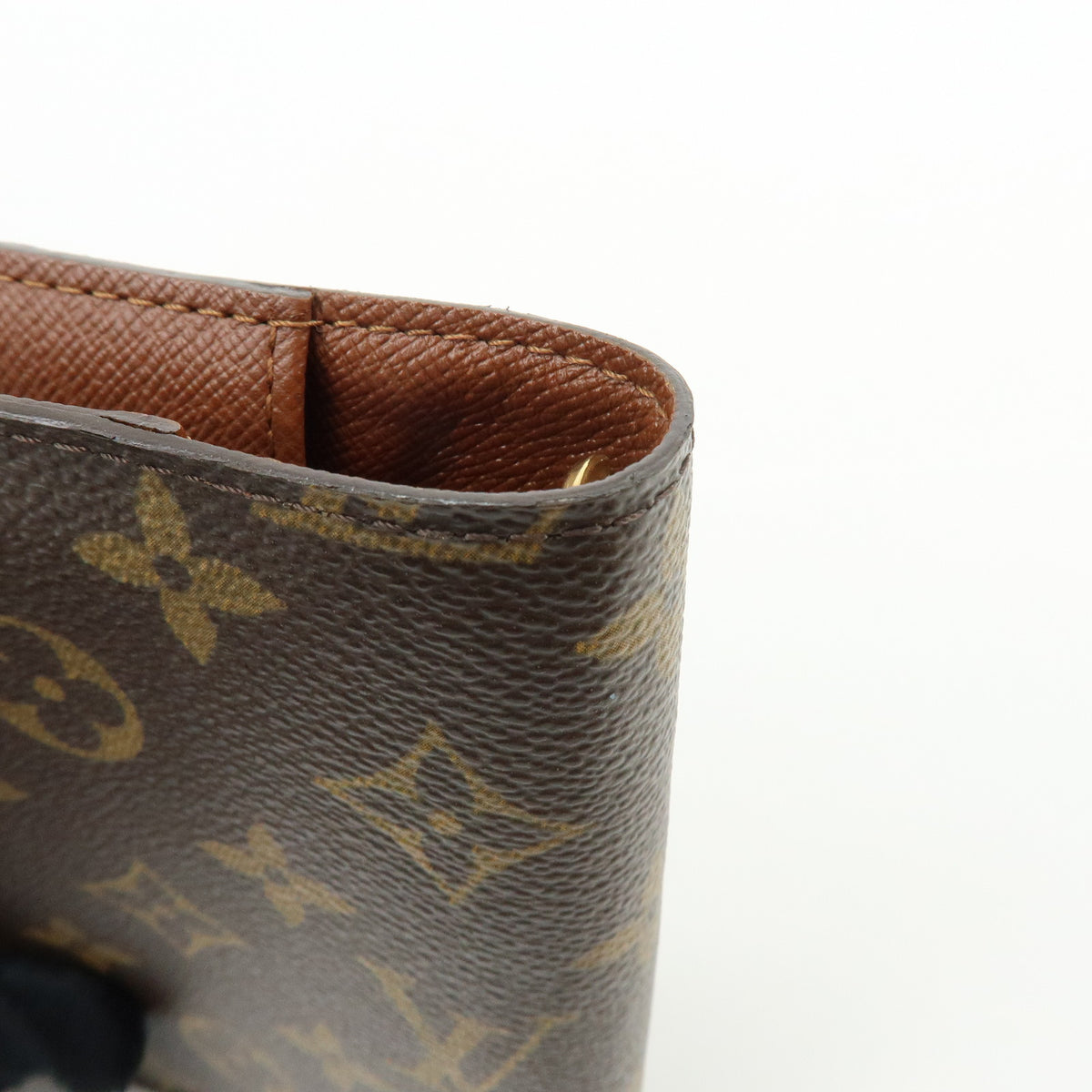 Louis Vuitton Monogram Agenda PM Planner Cover Brown R20005