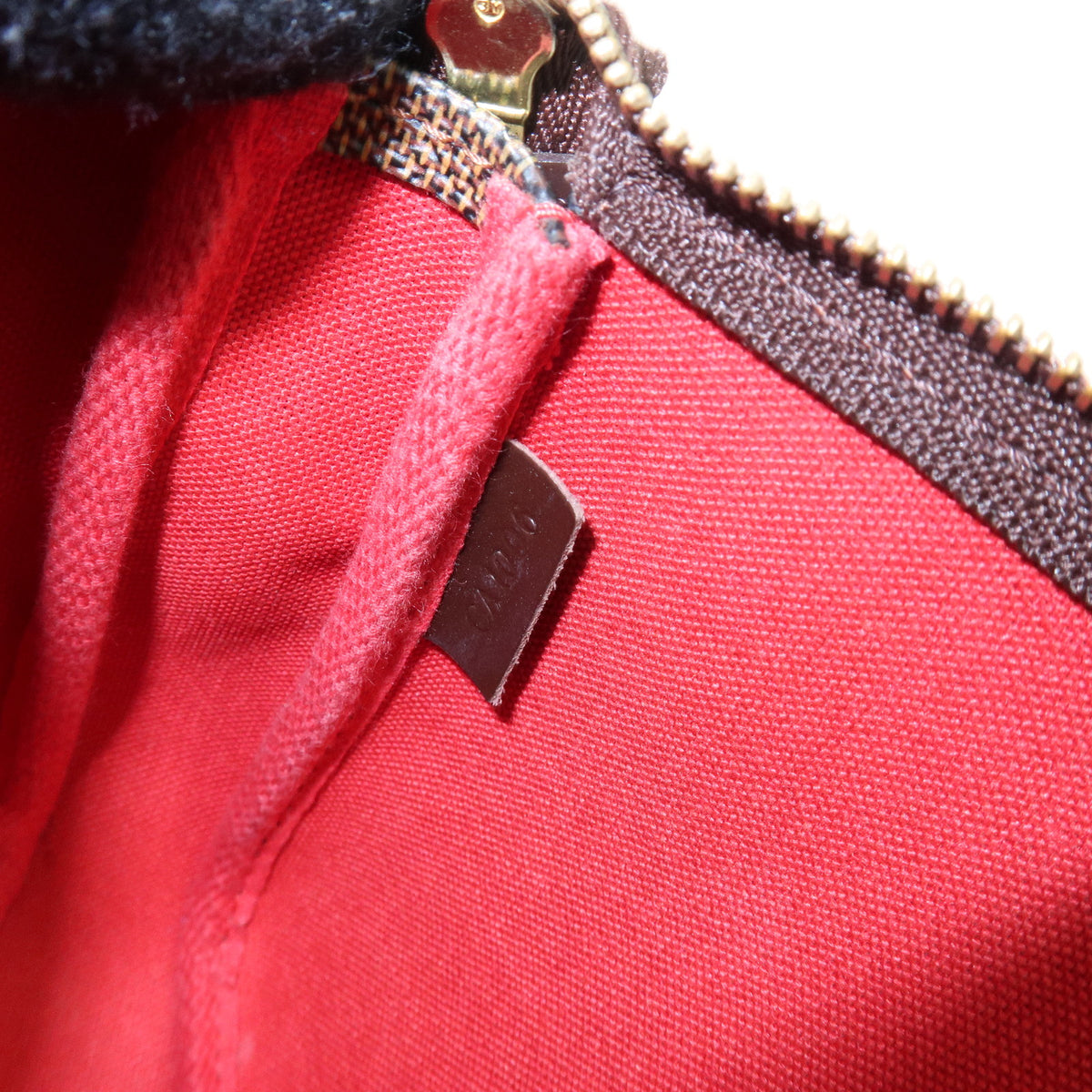 Louis Vuitton Damier Ebene Pochette Accessoires Hand Bag Brown N51985