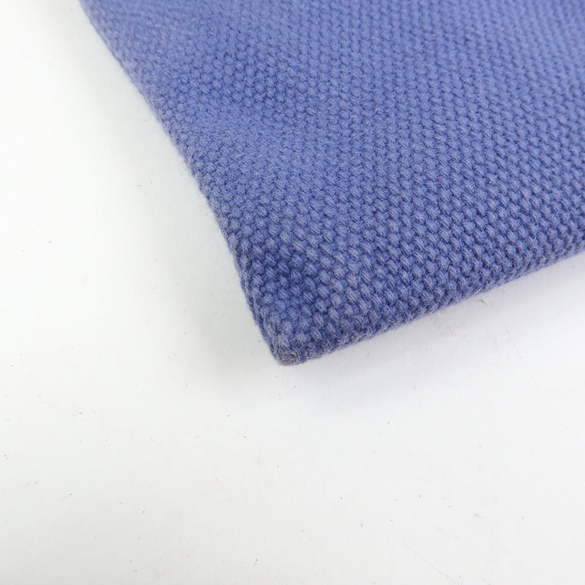 Louis Vuitton Antigua Canvas Leather Pochette Plate Pouch Blue M40070