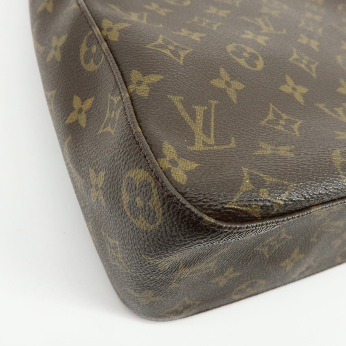 Louis Vuitton Monogram Looping GM Shoulder Bag Hand Bag Brown M51145