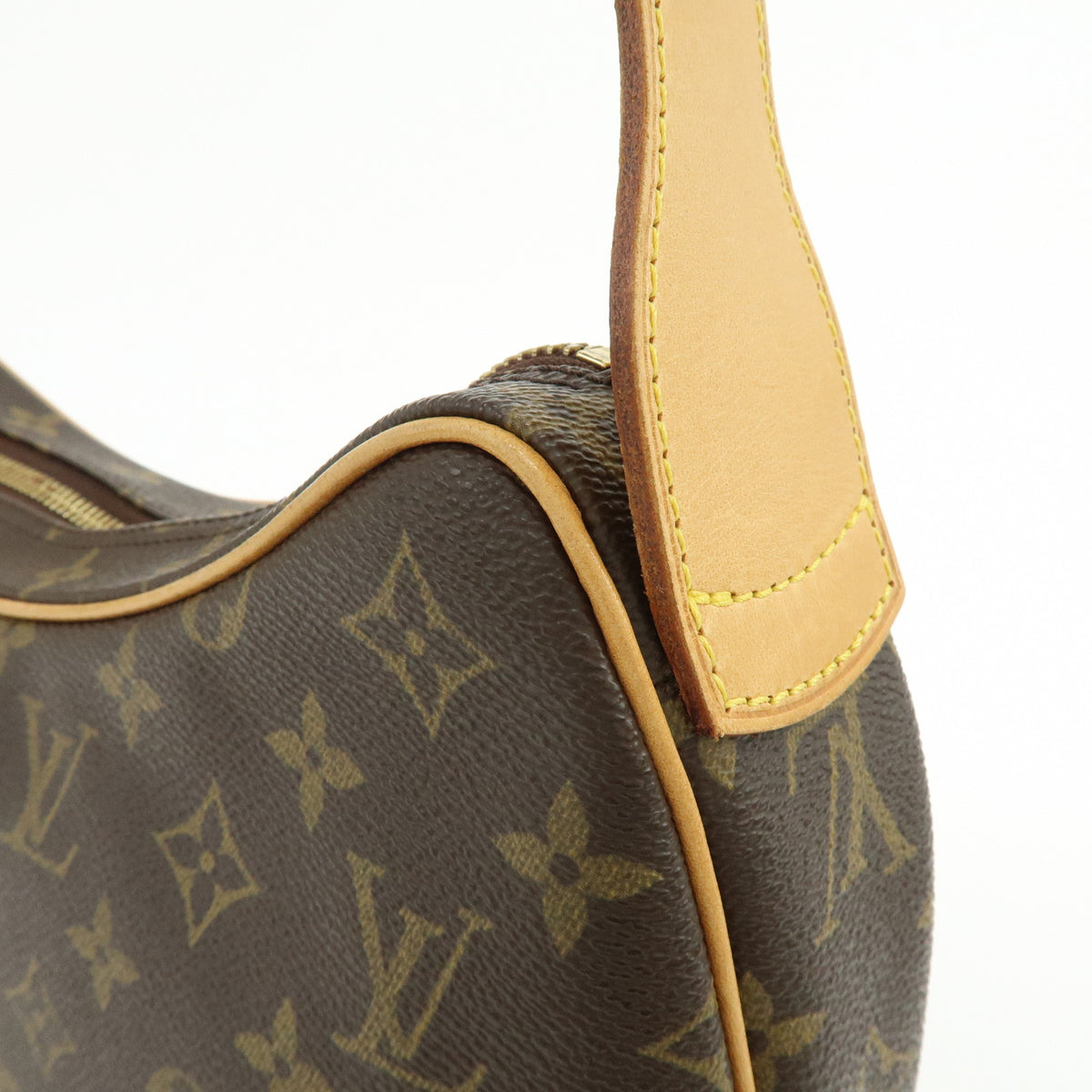 Louis Vuitton Monogram Croissant MM Shoulder Bag Brown M51512