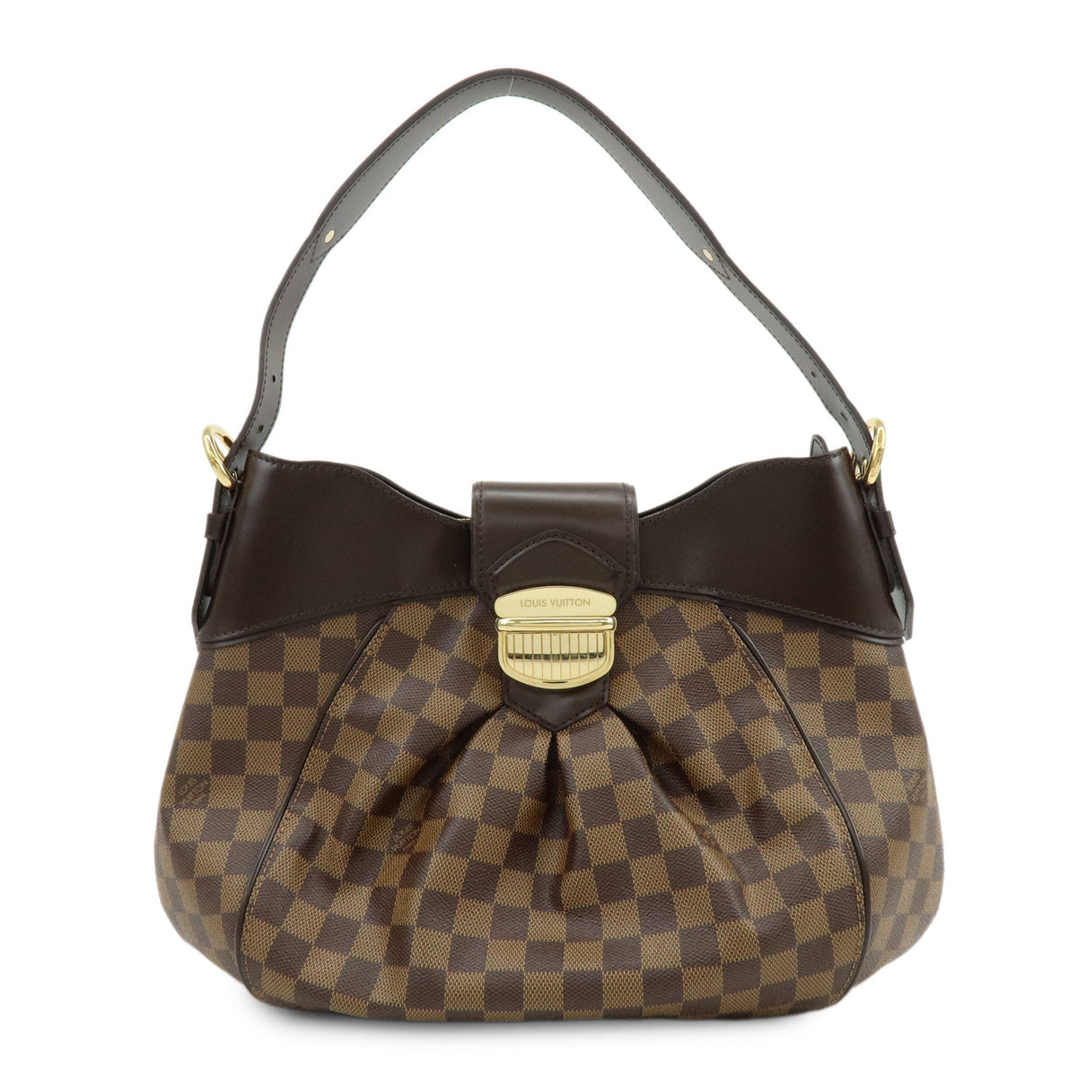 Louis Vuitton Damier Sistina MM Shoulder Bag Damier Ebene N41541