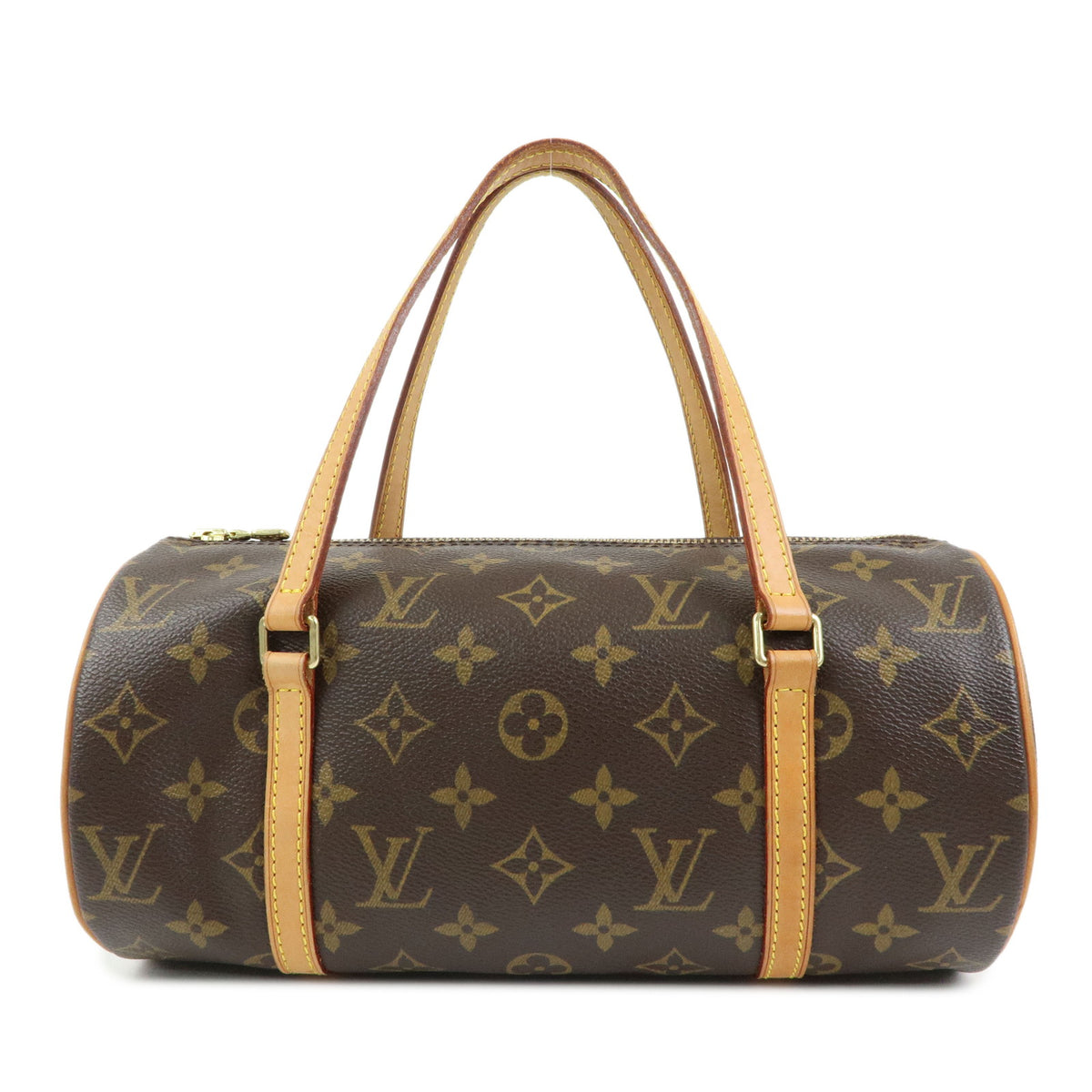 Louis Vuitton Monogram Papillon 26 Hand Bag Brown M51386