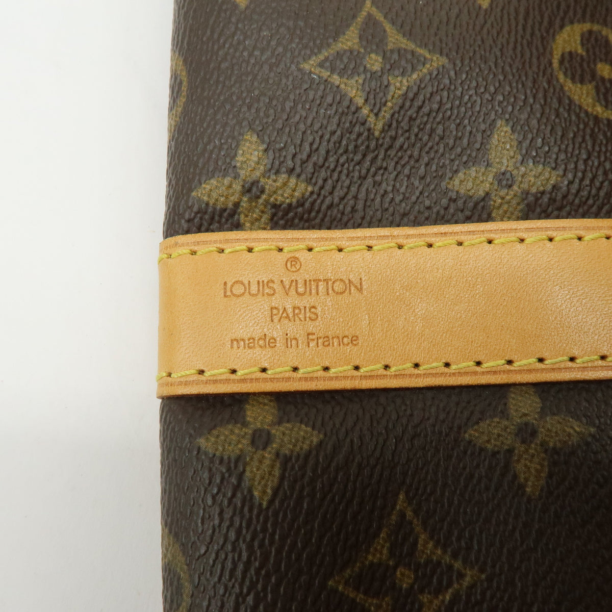 Louis Vuitton Monogram Keep All Bandouliere 55 Boston Bag Brown M41414
