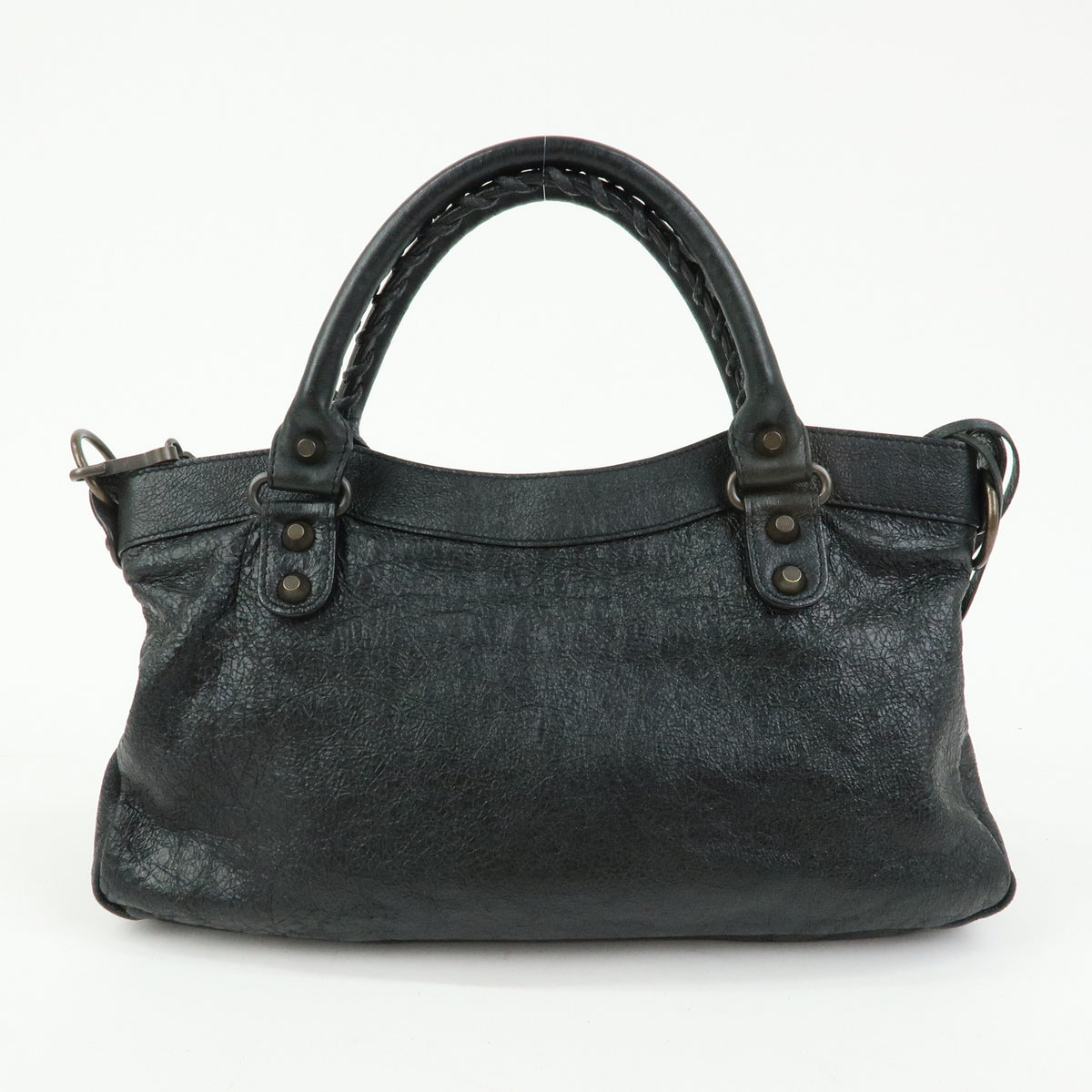 BALENCIAGA The First Leather 2Way Bag Shoulder Bag Hand Bag 103208