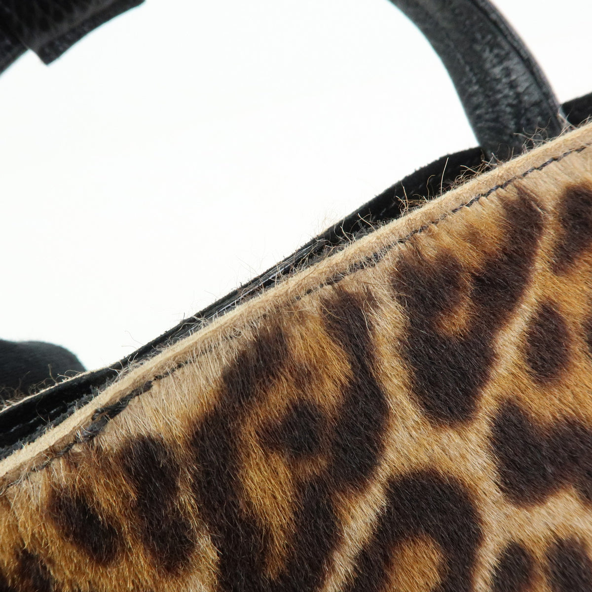 Chloe See By Chloe Unborn Calf Spin Small Leopard Pattern 2Way Bag
