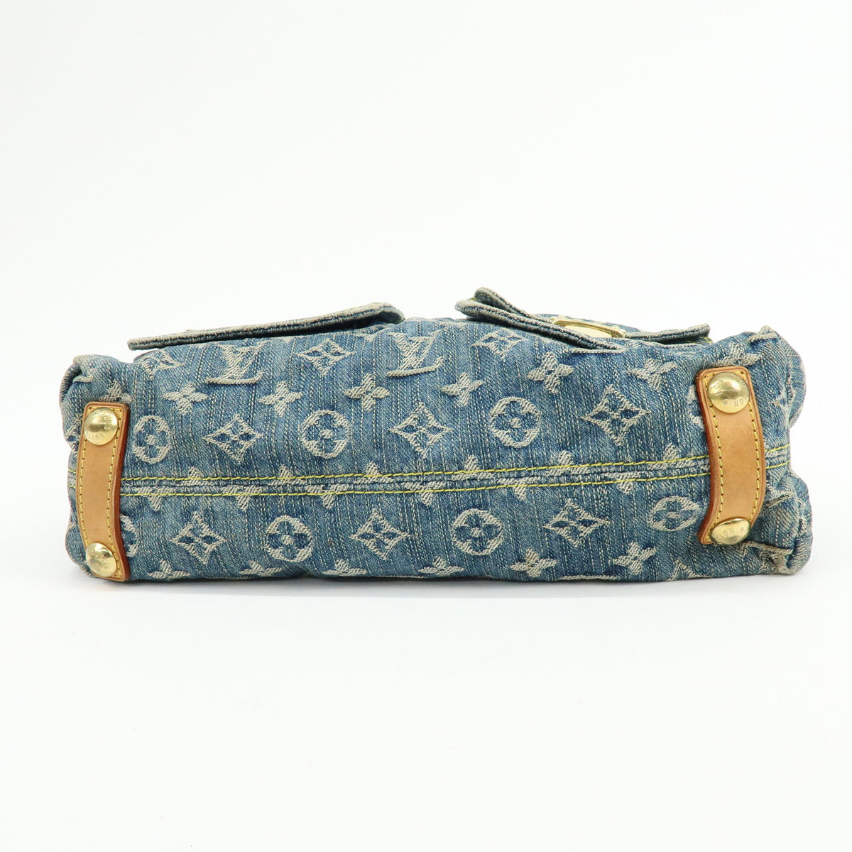 Louis Vuitton Monogram Denim Baggy PM 2Way Bag Shoulder Bag M95049