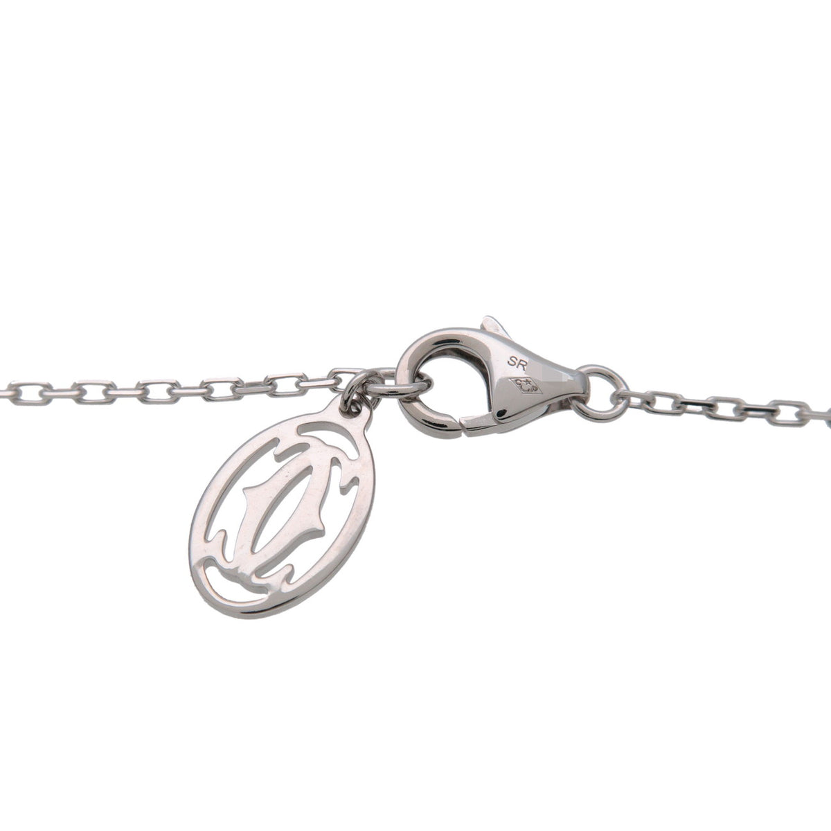 Cartier D'amour SM 1P Diamond Necklace K18 750WG White Gold