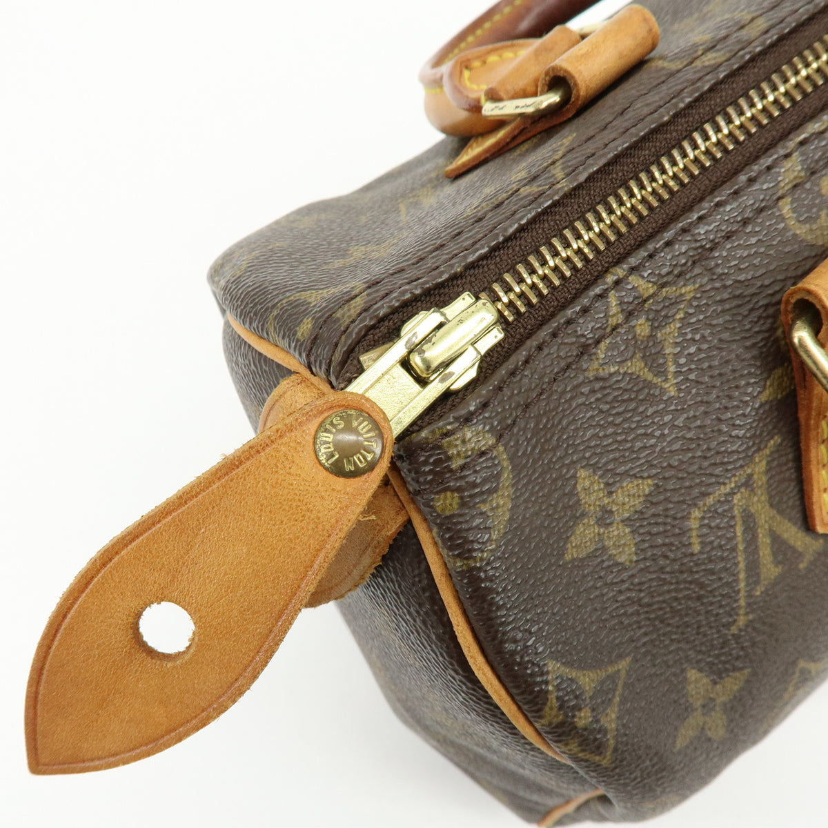 Louis Vuitton Monogram Speedy 25 Boston Bag Hand Bag Brown M41528