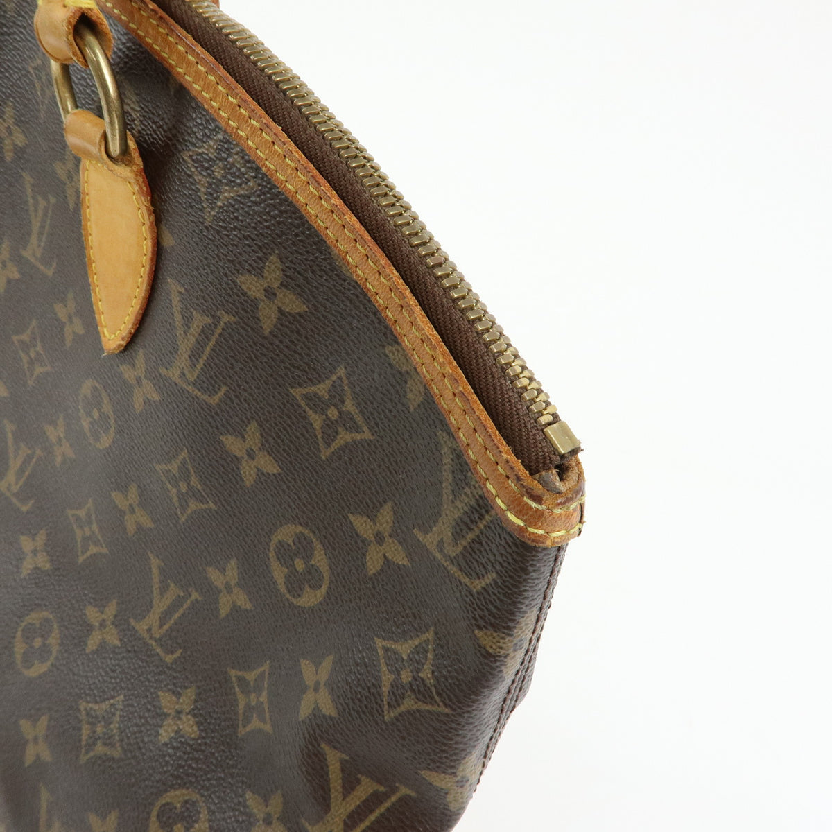 Louis Vuitton Monogram Lockit Horizontal Shoulder Bag Brown M40104