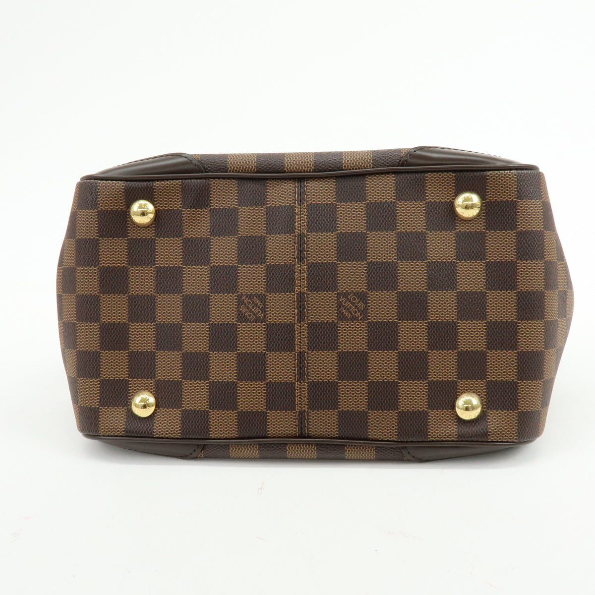 Louis Vuitton Damier Ebene Verona PM Hand Bag Shooulder Bag N41117