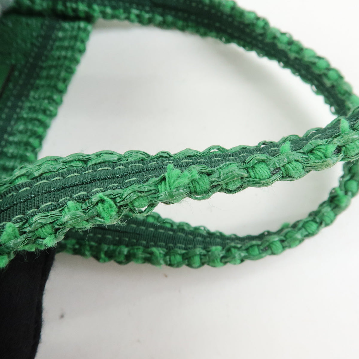 Jimmy Choo Beach Tote East West Raffia 2way Bag Hand Shoulder Bag Green