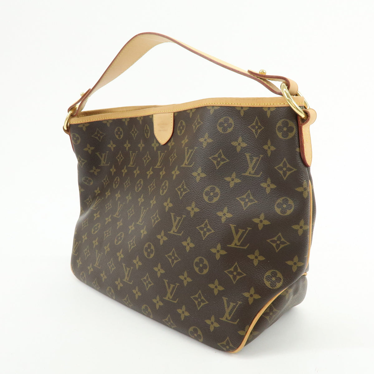 Louis Vuitton Monogram Delightful PM Shoulder Bag Brown M40352