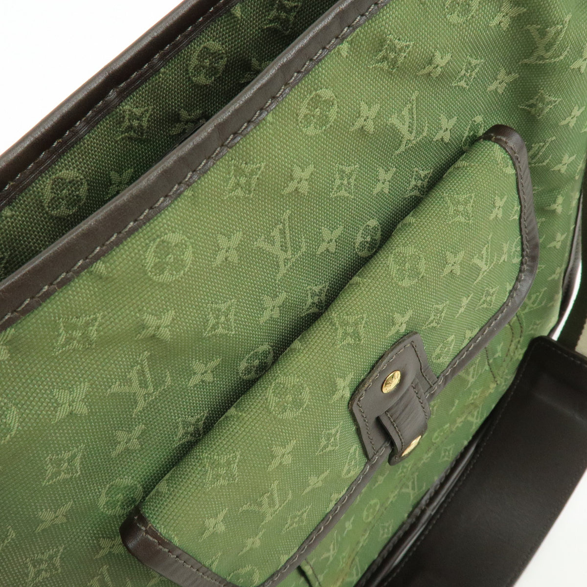 Louis Vuitton Monogram Mini Buzzas Marie Kate Shoulder Bag Khaki M92322
