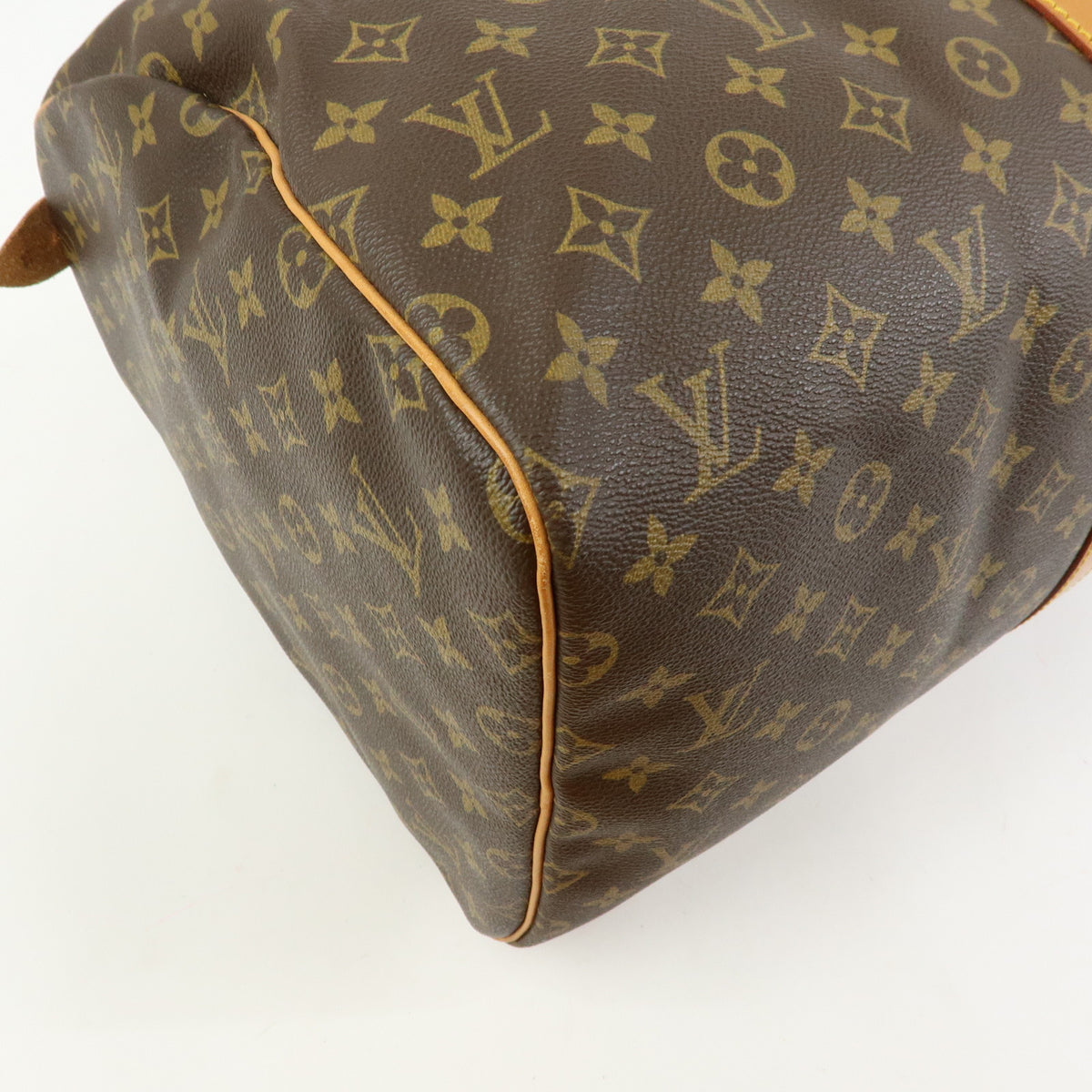 Louis Vuitton Monogram Keep All 55 Boston Bag Brown M41424