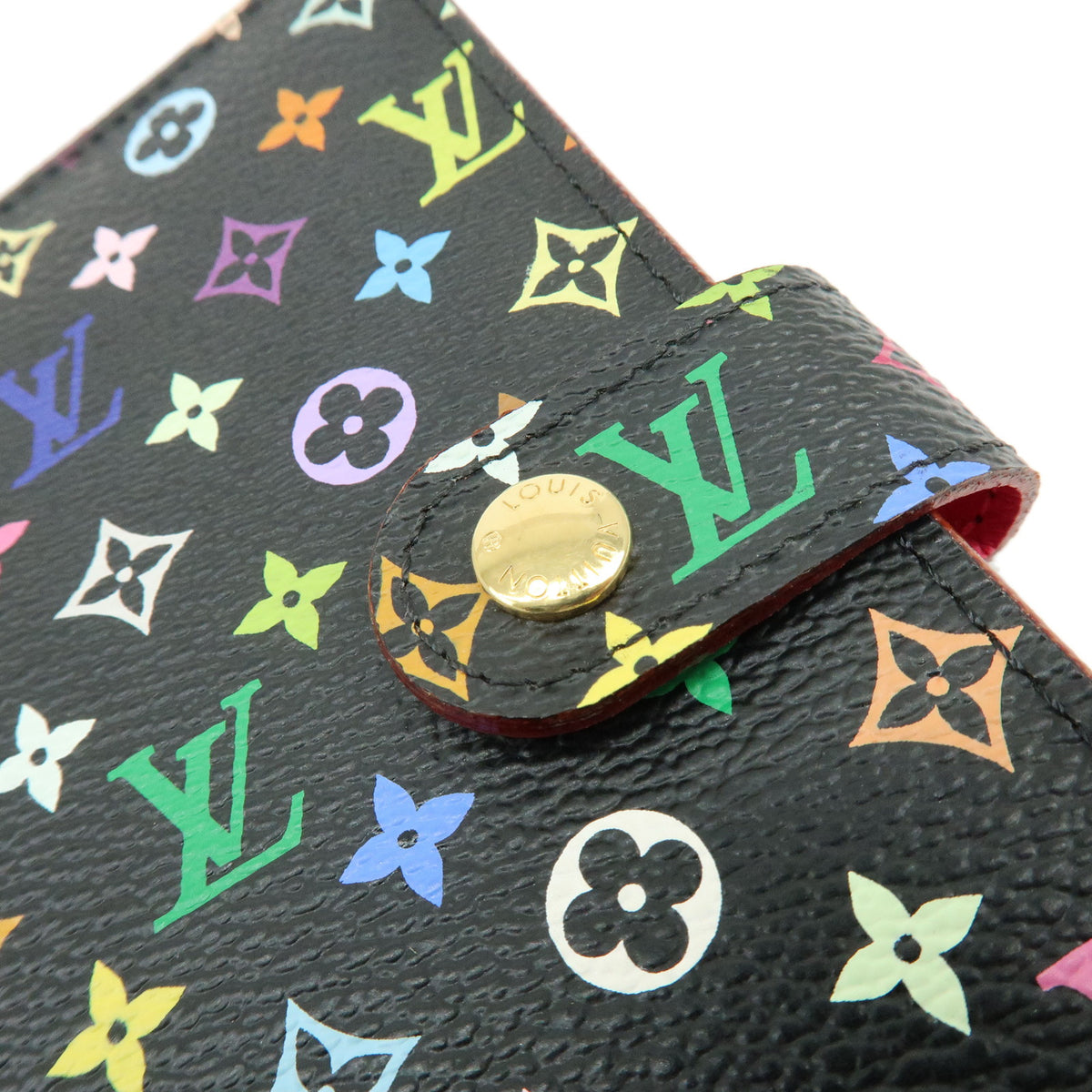 Louis Vuitton Monogram Multicolor Agenda PM Planner Cover R21076