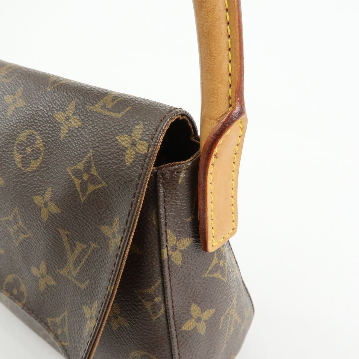 Louis Vuitton Monogram Mini Looping Shoulder Bag Brown M51147