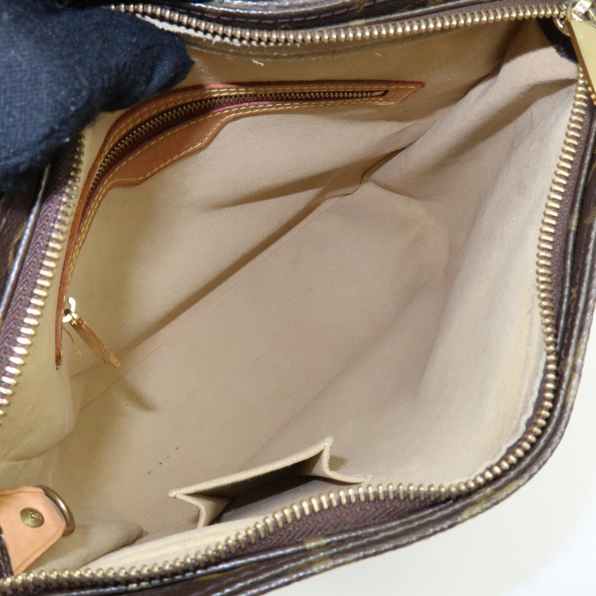 Louis Vuitton Monogram Looping GM Leather Shoulder Bag Brown M51145