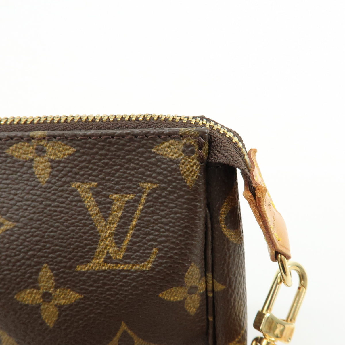 Louis Vuitton Monogram Pochette Accessoires Pouch Hand Bag M51980