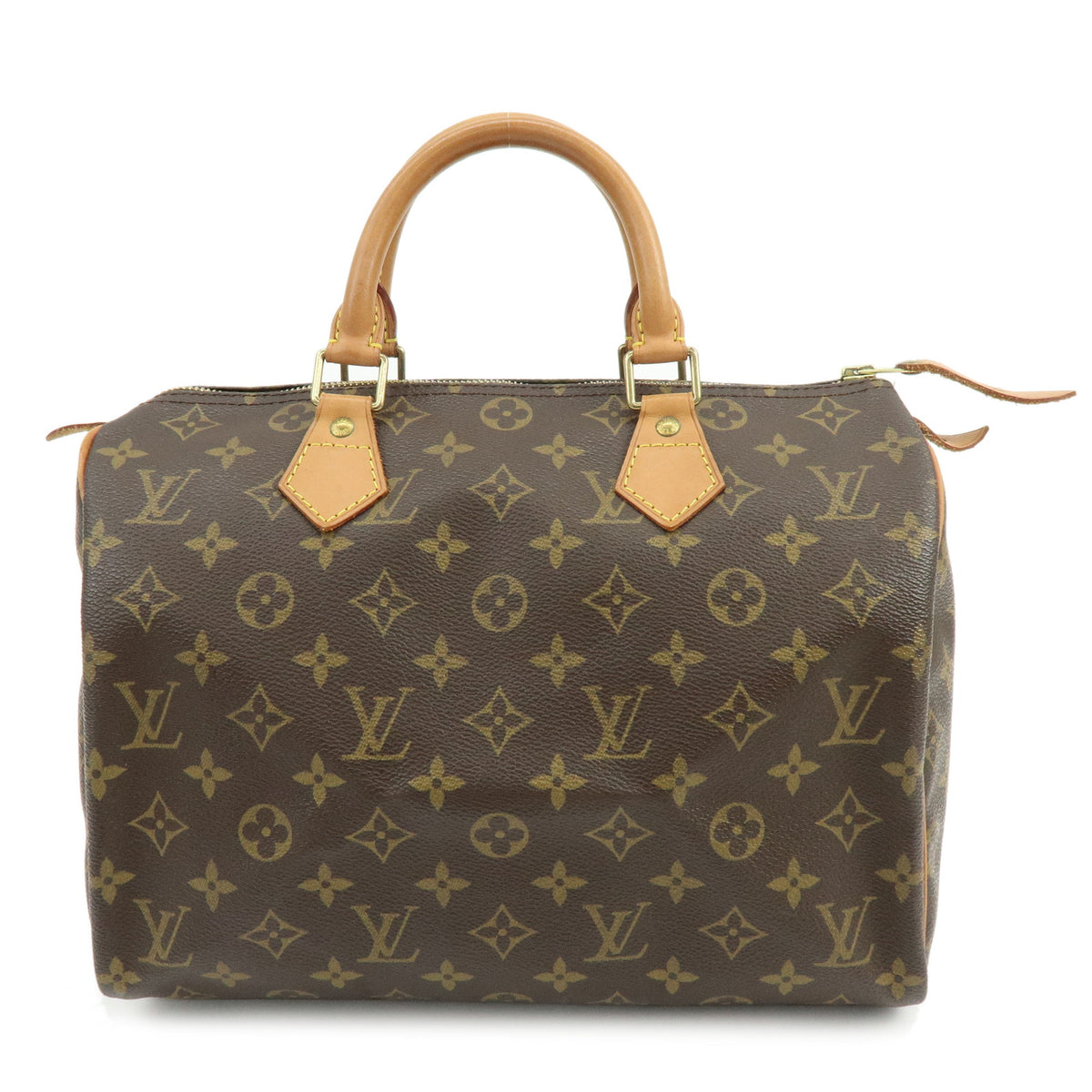 Louis Vuitton Monogram Speedy 30 Boston Bag Hand Bag Brown M41526