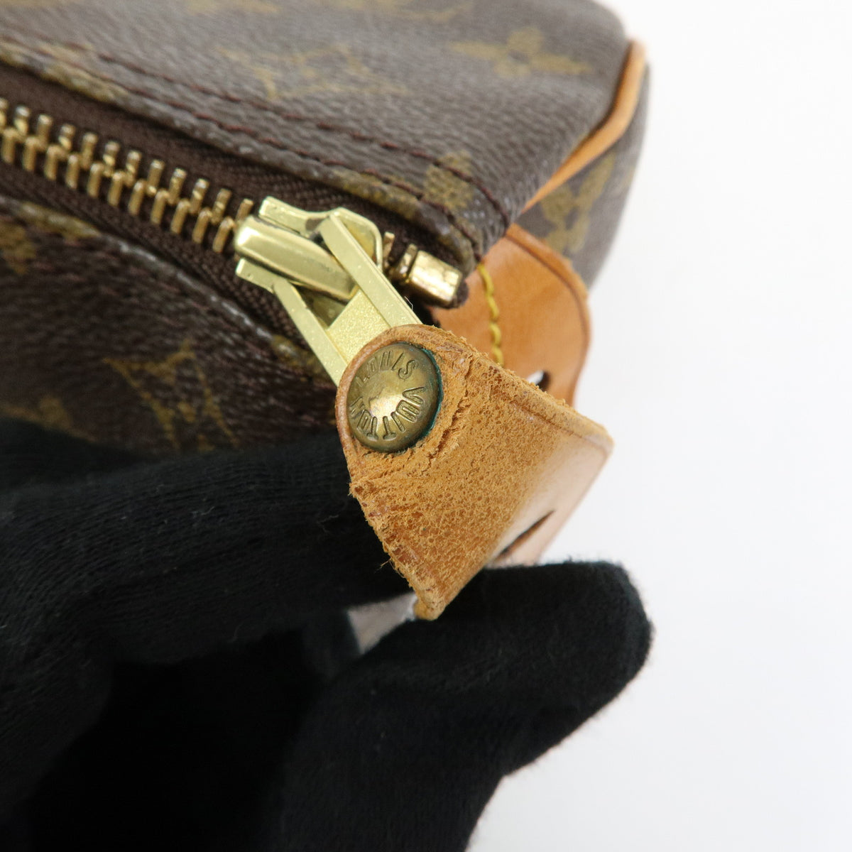 Louis Vuitton Monogram Speedy 30 Boston Bag Hand Bag Brown M41526