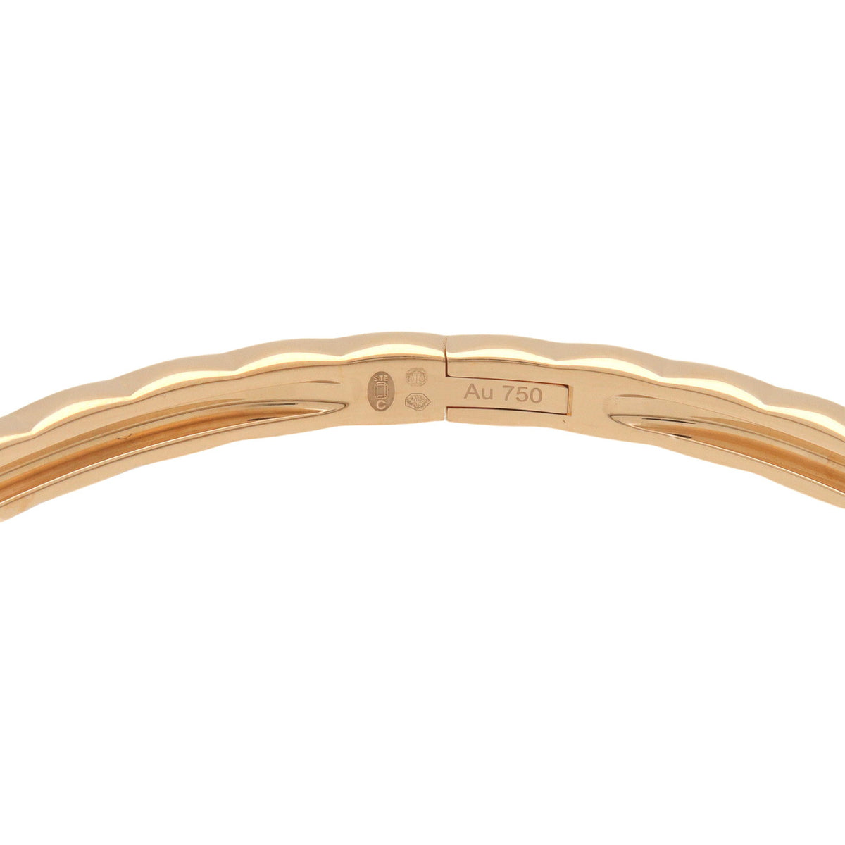 CHANEL COCO Crush Mini Bracelet Size L K18 750YG Yellow Gold J12325