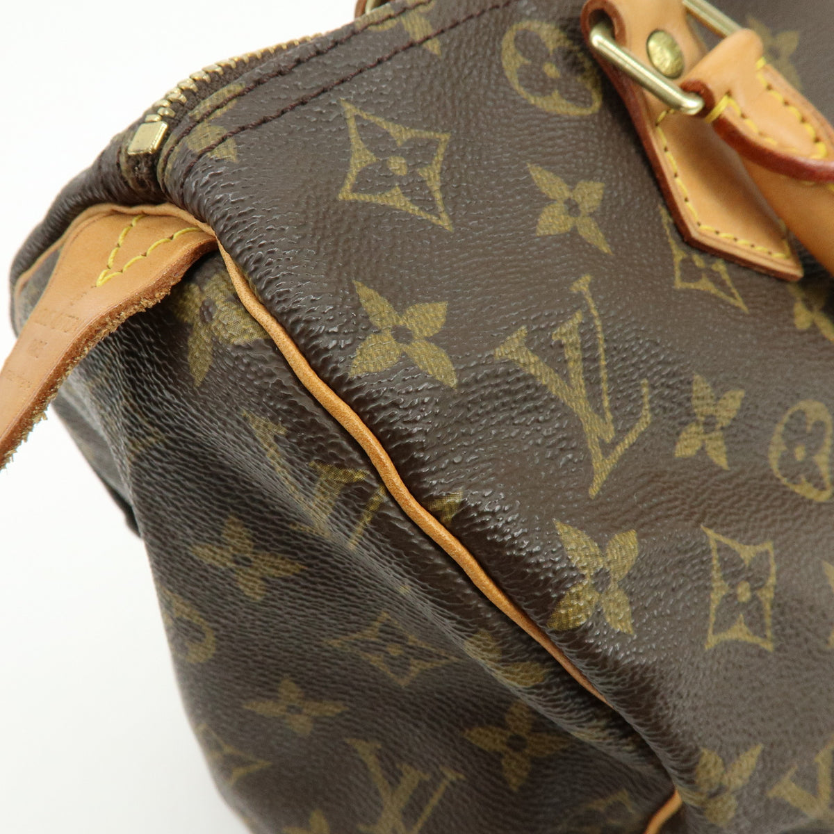 Louis Vuitton Monogram Speedy 30 Boston Bag Hand Bag Brown M41526