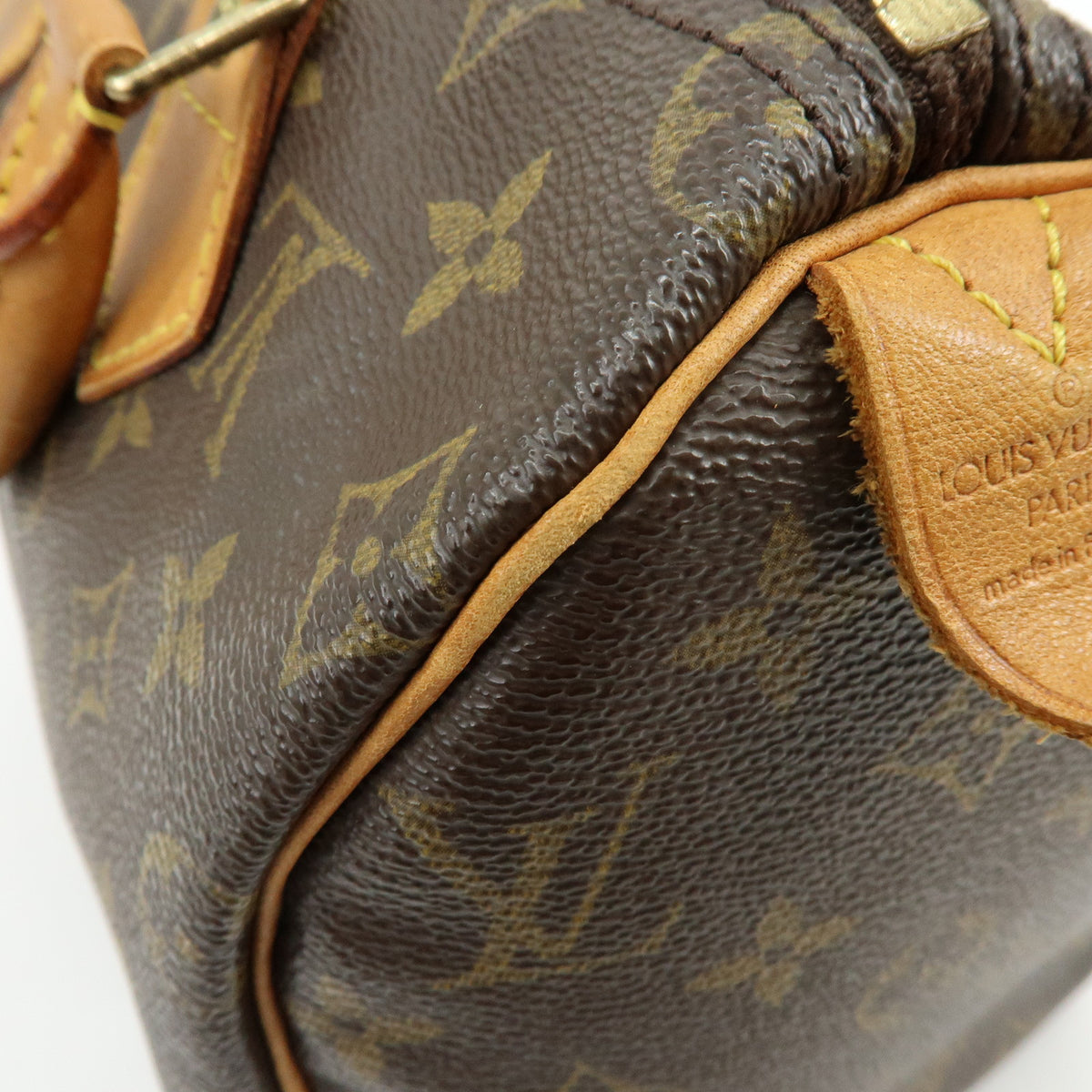 Louis Vuitton Monogram Speedy 25 Boston Bag Hand Bag Brown M41528