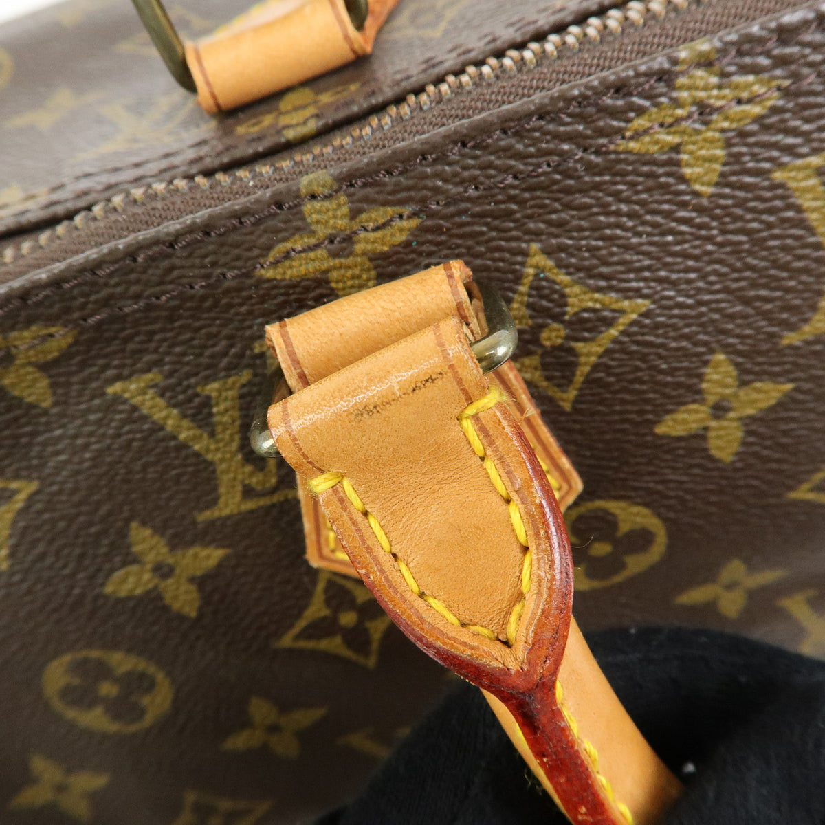 Louis Vuitton Monogram Speedy 40 Hand Bag Boston Bag Brown M41522