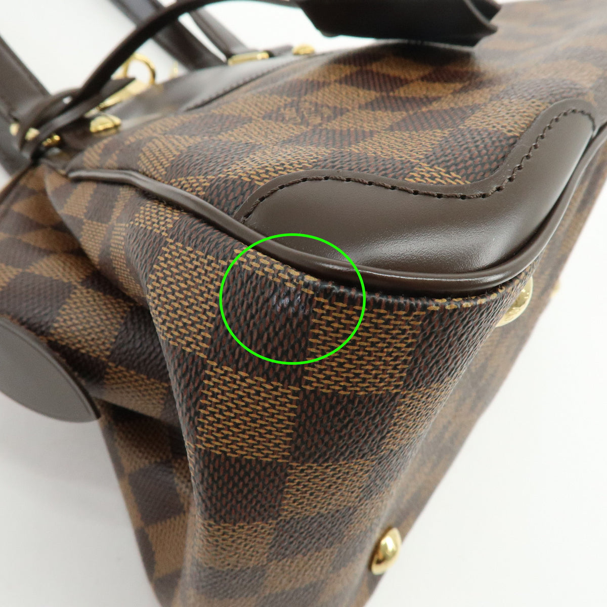 Louis Vuitton Damier Ebene Verona PM Hand Bag Shooulder Bag N41117