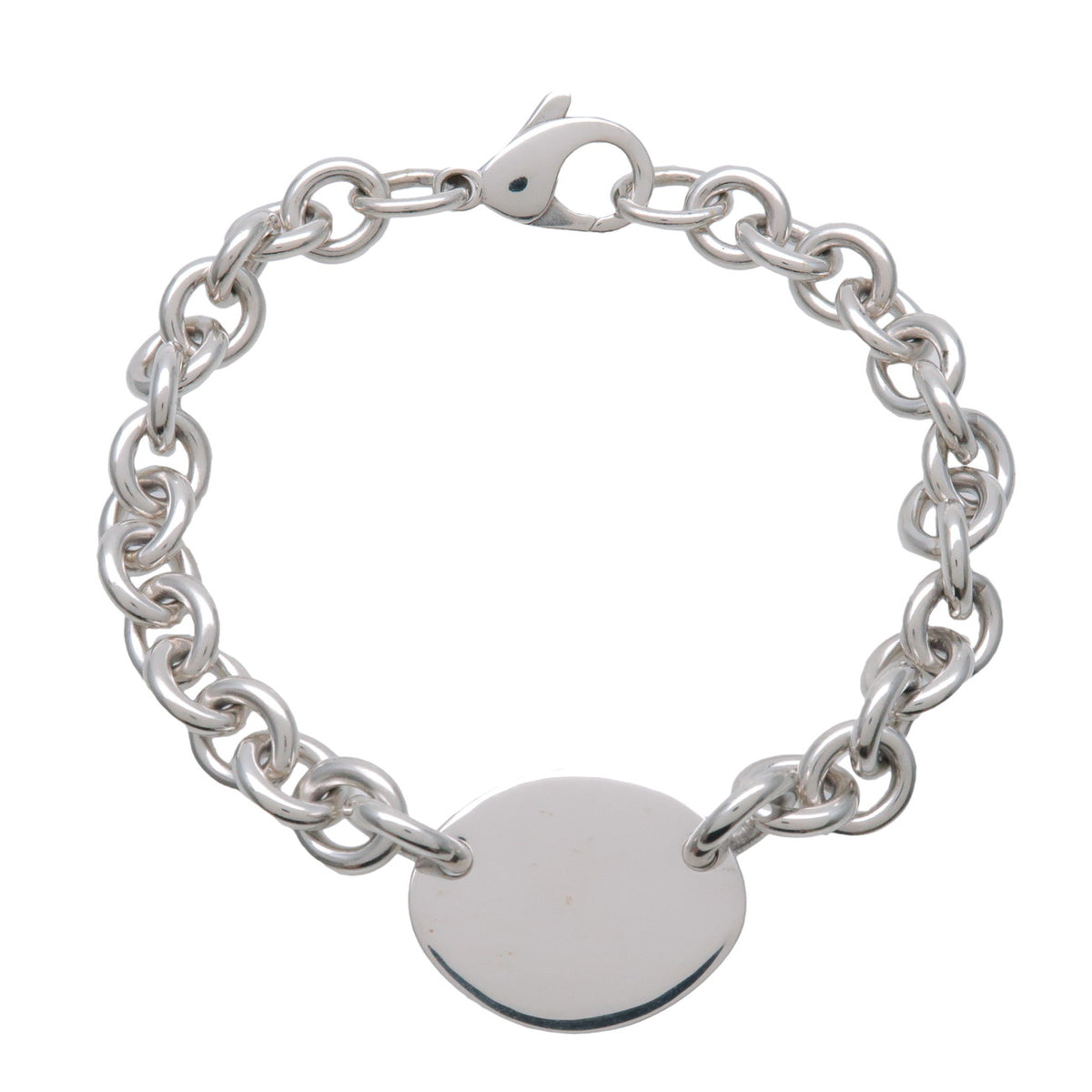 Tiffany and Co Return To Tiffany Oval Tag Bracelet SV925 Silver