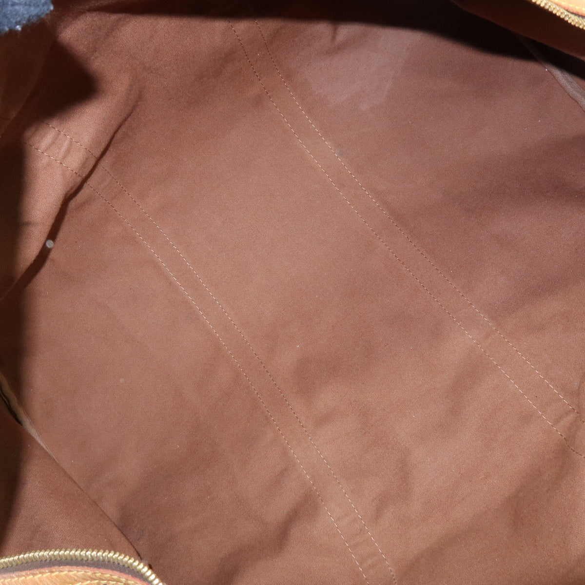 Louis Vuitton Monogram Sac Souple 55 Boston Bag Brown M41622