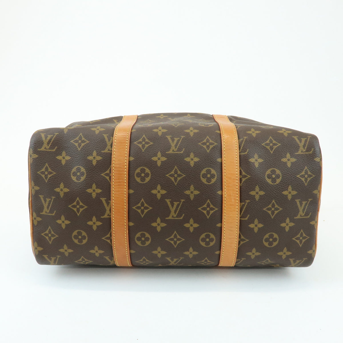 Louis Vuitton Monogram Sac Souple 35 Boston Bag Brown M41626