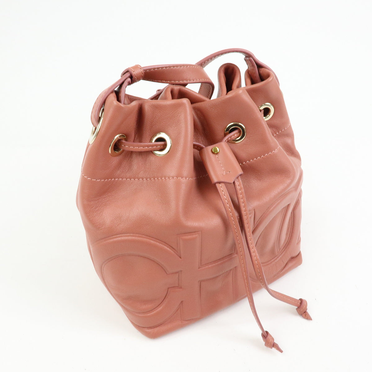 JIMMY CHOO Nappa Leather Juno S Shoulder Bag Crossbody Bag Pink