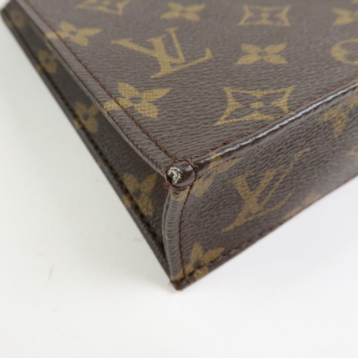 Louis Vuitton Monogram Petit Sac Plat 2Way Hand Shoulder Bag M69442